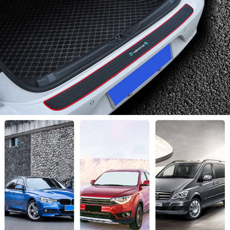 📢📢49% OFF !! ⏰ FLASH SALE! Car Trunk Protective Strip – Guard Your Bumper from Scuffs & Scratches 🚗🛡️ 【Limited Time】