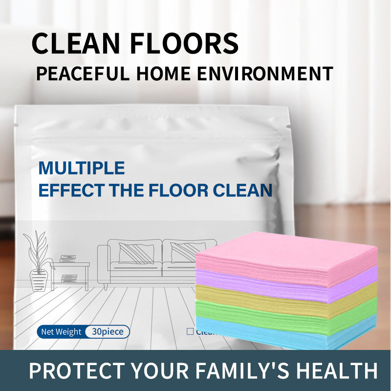 📢📢60% OFF !! ⏰30-Pieces Multi-Effect Floor Cleaning Sheets