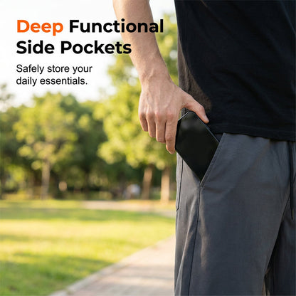 🩳 49% OFF NOW!❄️ Men's Ice Silk Capri Shorts – Breathable & Ultra-Light – Cool 3/4 Lounge Pants 🌬️