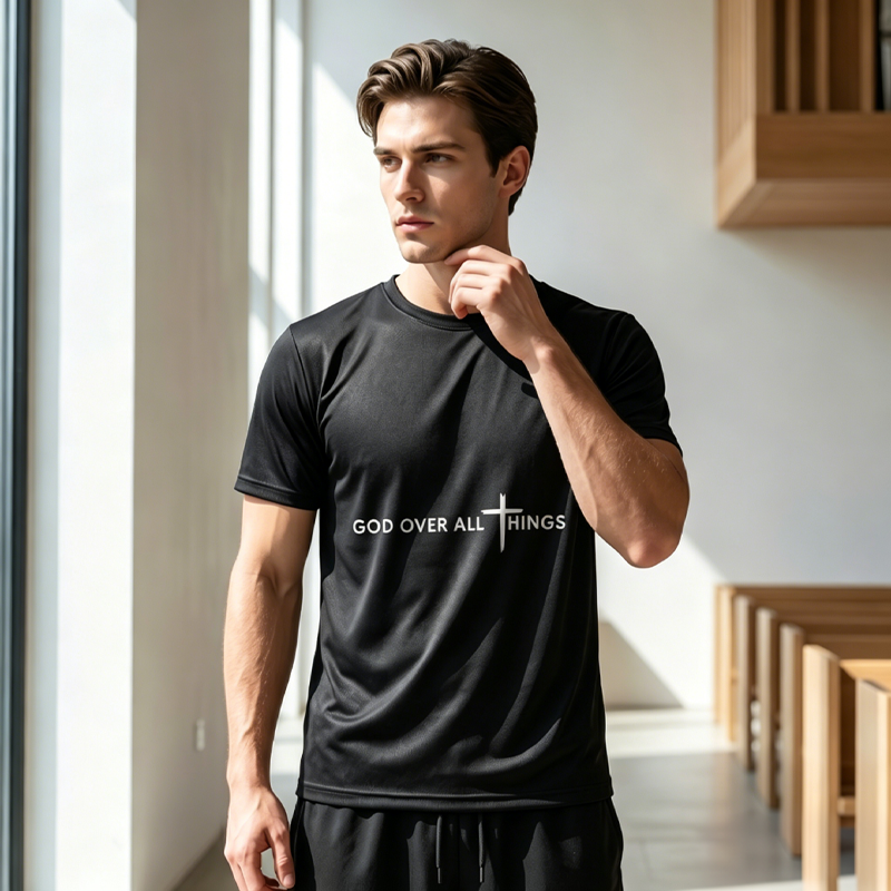👕 49% OFF NOW! ✝️ Faith Over All Inspirational Tee – Soft cotton, uplifting message & perfect for daily wear or meaningful gifting 🙏