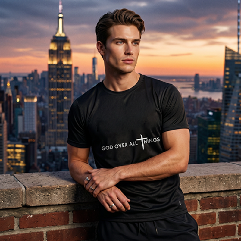 👕 49% OFF NOW! ✝️ Faith Over All Inspirational Tee – Soft cotton, uplifting message & perfect for daily wear or meaningful gifting 🙏