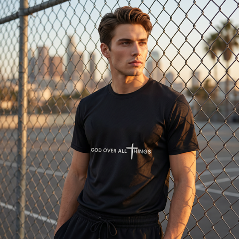👕 49% OFF NOW! ✝️ Faith Over All Inspirational Tee – Soft cotton, uplifting message & perfect for daily wear or meaningful gifting 🙏