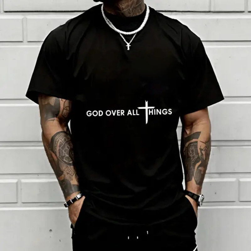 👕 49% OFF NOW! ✝️ Faith Over All Inspirational Tee – Soft cotton, uplifting message & perfect for daily wear or meaningful gifting 🙏