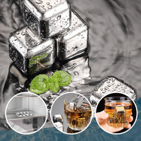 🧊49% OFF!🎁Stainless Steel Ice Cubes – Food Grade 304 Steel, Fast Cooling, Reusable, Gift Box Included. Great for Home Bar, Party or Father’s Day Gift! 🍸🎉💪