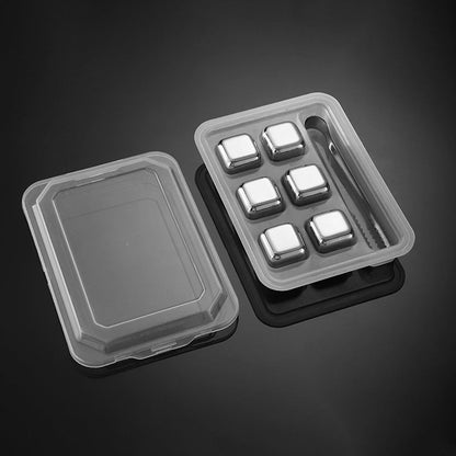 🧊49% OFF!🎁Stainless Steel Ice Cubes – Food Grade 304 Steel, Fast Cooling, Reusable, Gift Box Included. Great for Home Bar, Party or Father’s Day Gift! 🍸🎉💪