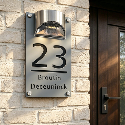 🔥49% OFF NOW🏠Solar Powered LED House Number Light✨