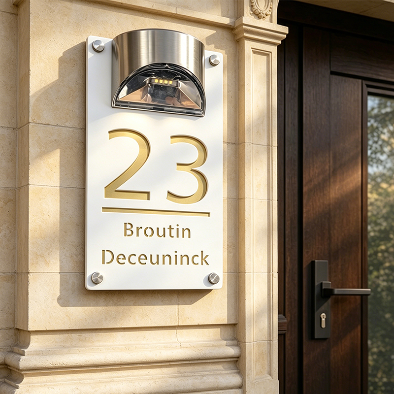 🔥49% OFF NOW🏠Solar Powered LED House Number Light✨