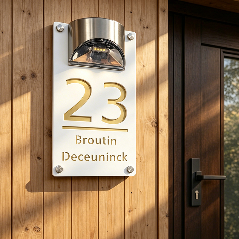 🔥49% OFF NOW🏠Solar Powered LED House Number Light✨