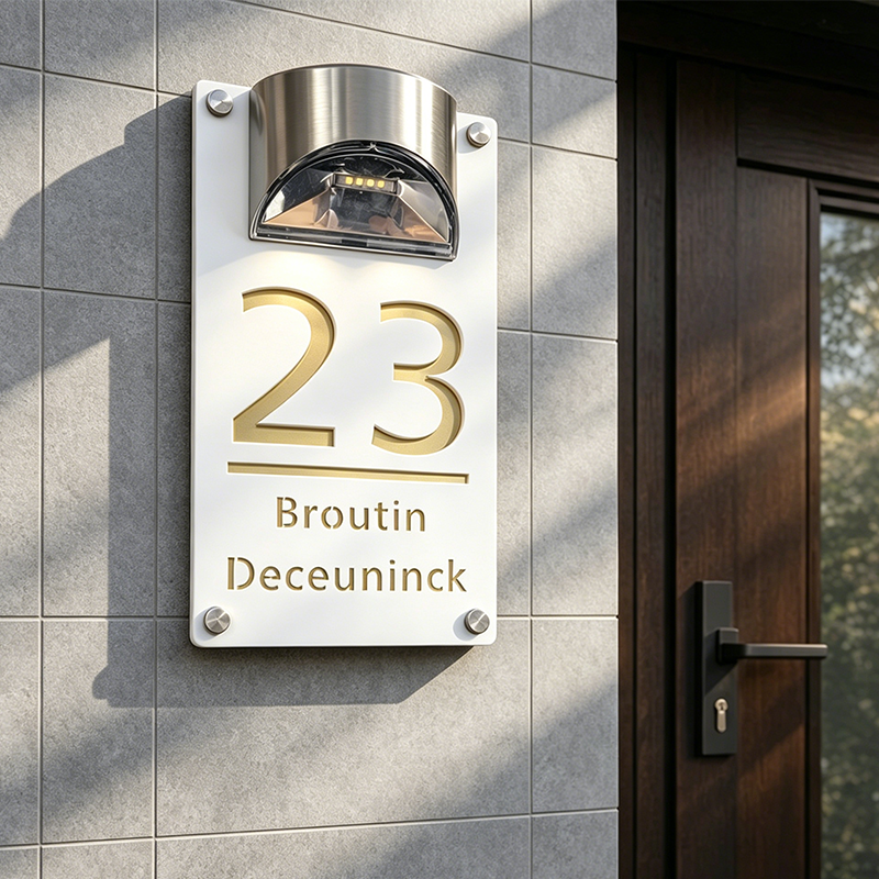 🔥49% OFF NOW🏠Solar Powered LED House Number Light✨