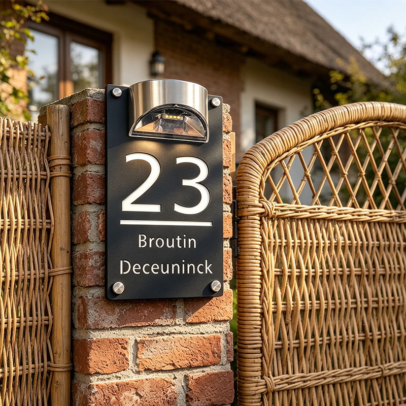 🔥49% OFF NOW🏠Solar Powered LED House Number Light✨