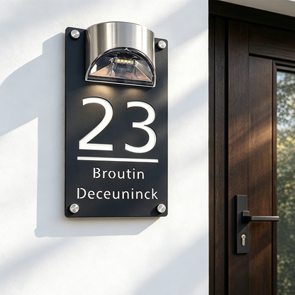 🔥49% OFF NOW🏠Solar Powered LED House Number Light✨