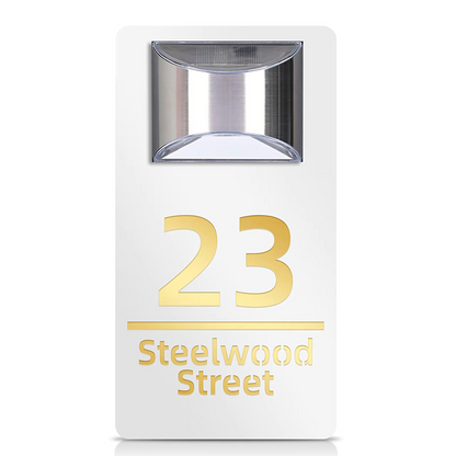 🔥49% OFF NOW🏠Solar Powered LED House Number Light✨
