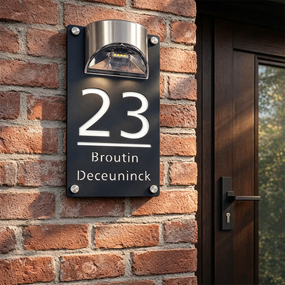 🔥49% OFF NOW🏠Solar Powered LED House Number Light✨