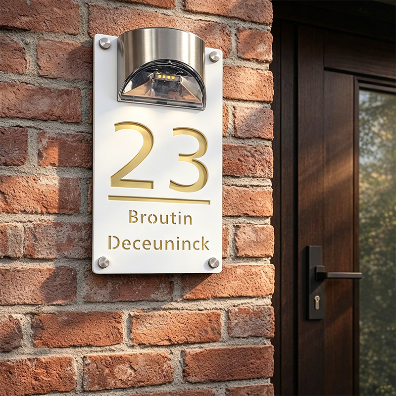 🔥49% OFF NOW🏠Solar Powered LED House Number Light✨