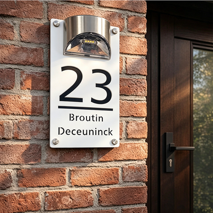 🔥49% OFF NOW🏠Solar Powered LED House Number Light✨