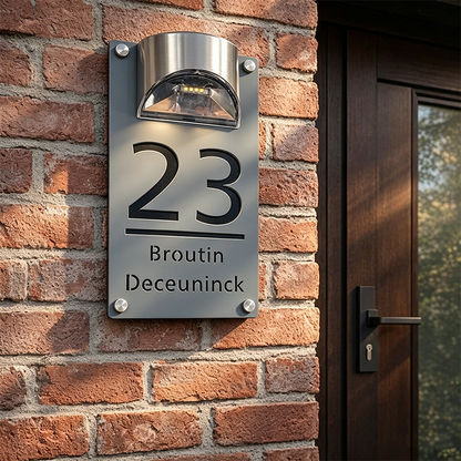 🔥49% OFF NOW🏠Solar Powered LED House Number Light✨