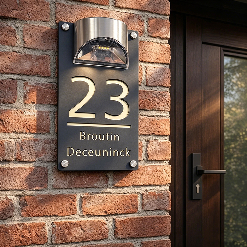 🔥49% OFF NOW🏠Solar Powered LED House Number Light✨