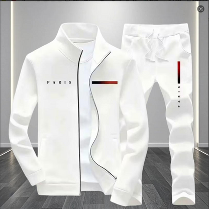 🧥 LIMITED-TIME 49% OFF! ✨ Men's Printed Zip Jacket & Pants Set – Complete, Soft, Casual 🎨