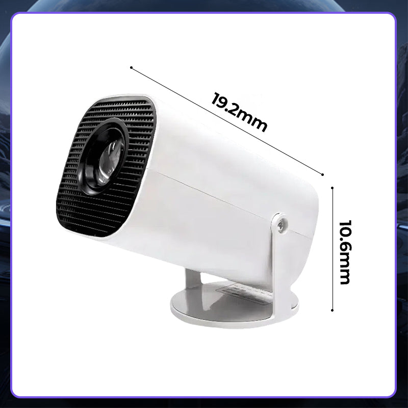 💞🎬49% OFF! 1080P WiFi Projector – Wireless mirroring, built‑in stereo. Great for movies, games & family time. A cozy home cinema. 🛋️🎞️