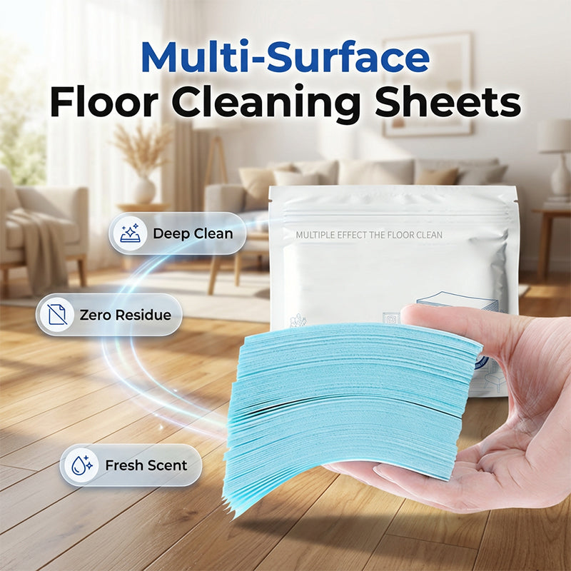🥳2026 HOT SALE🥳💞50K+ SOLD!✨✨Water-Soluble Floor Cleaning Sheets