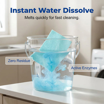 🥳2026 HOT SALE🥳💞50K+ SOLD!✨✨Water-Soluble Floor Cleaning Sheets