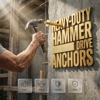 🔥Limited-time 49% offer🔧Hammer Drive Pin Anchor for Concrete & Brick