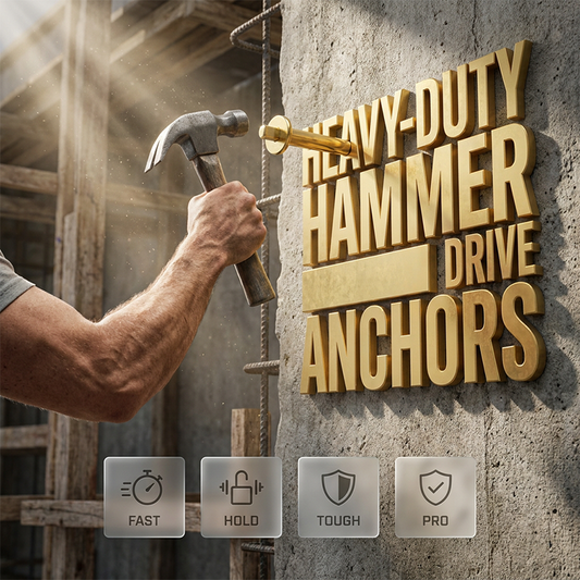 🔥Limited-time 49% offer🔧Hammer Drive Pin Anchor for Concrete & Brick