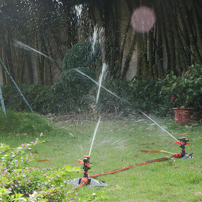 Adjustable 360° Rotating Garden Sprinkler
