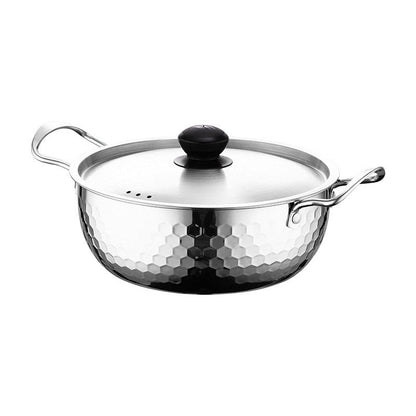 📢📢49% OFF !! ⏰Thickened Stainless Steel Hammered Pot