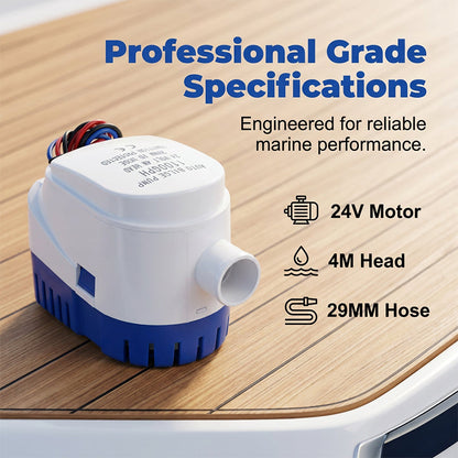 🏆Limited-time 49% OFF🌊Automatic Submersible Bilge Pump