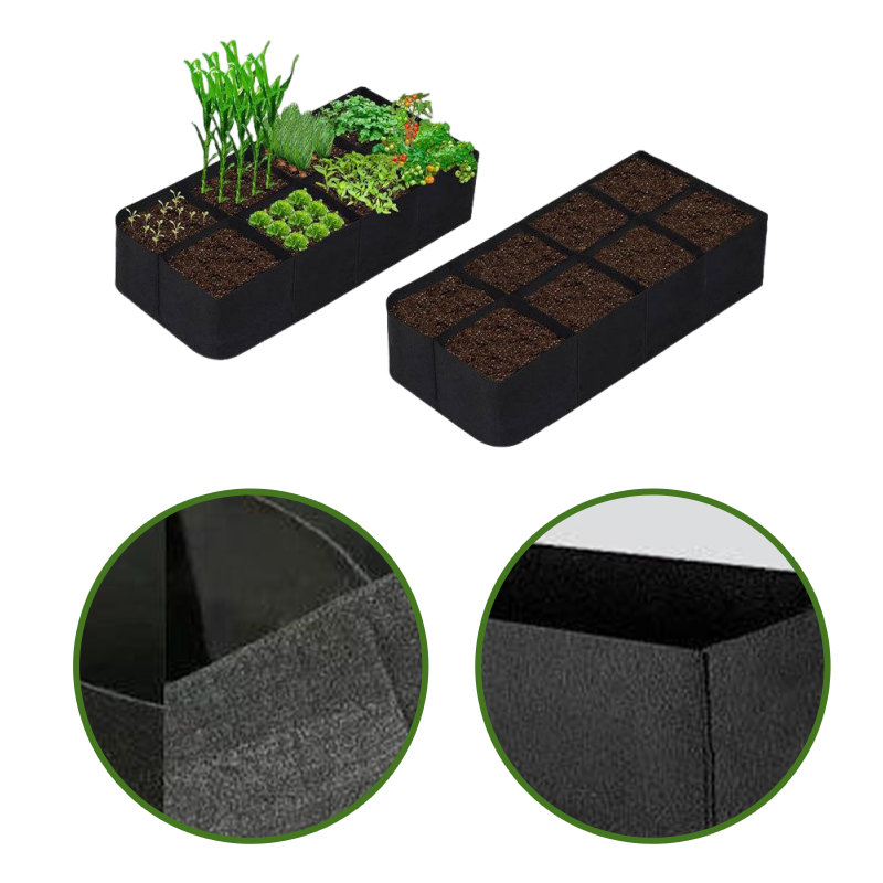 ⏳Limited-time 49% off⏰Divided Fabric Grow Bags for Plants🌱