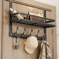 🔥While Supplies Last 49% OFF!🎉 Over The Door Hooks with Storage Basket