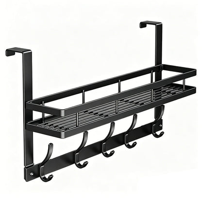 🔥While Supplies Last 49% OFF!🎉 Over The Door Hooks with Storage Basket