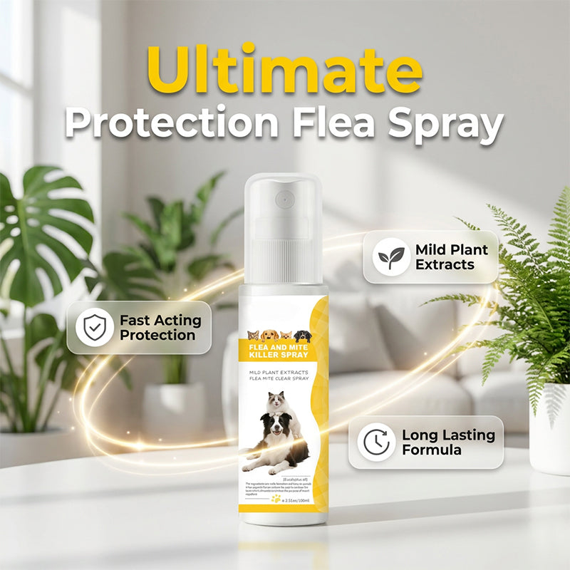 🔥Selling Fast – 49% OFF！🎁Tick Season is Here🕷🛡️Pet Pest Repellent Spray
