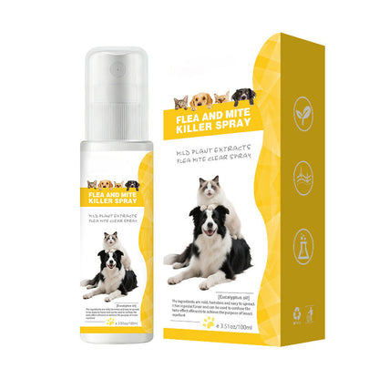 🔥Selling Fast – 49% OFF！🎁Tick Season is Here🕷🛡️Pet Pest Repellent Spray