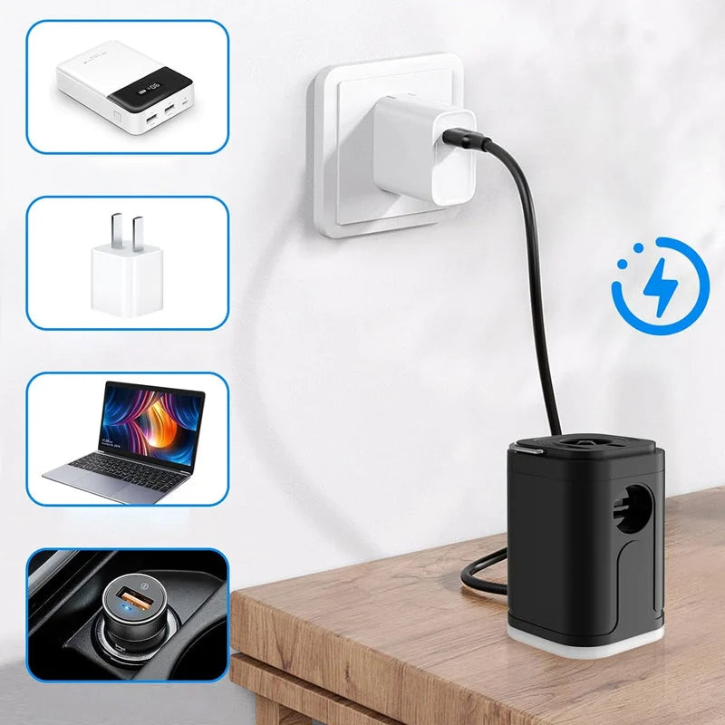 🏆LAST DAY SALE 52% OFF🔥Chargeable Camping Air Pump
