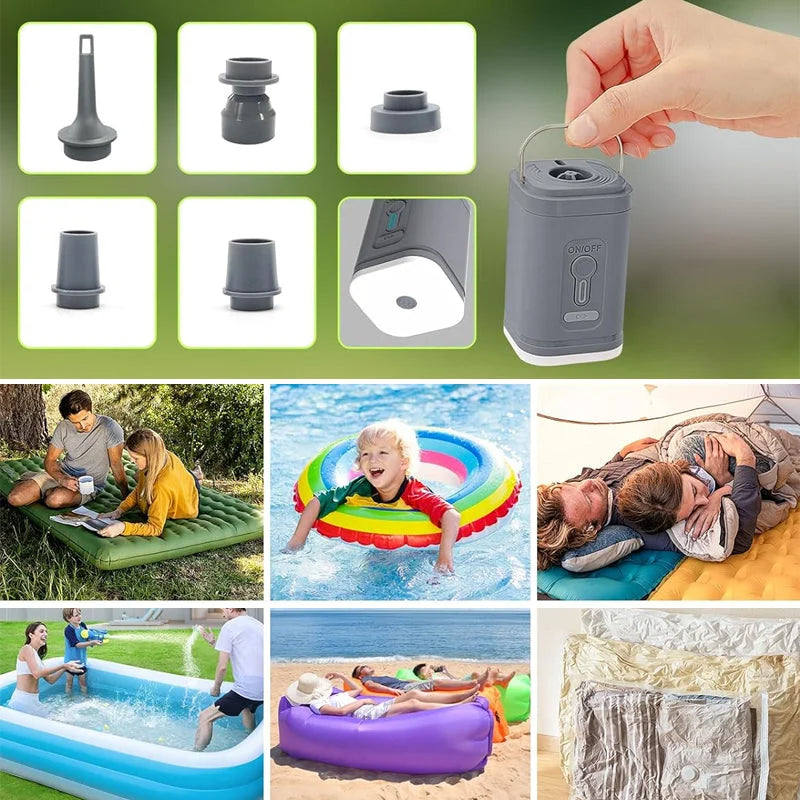 🏆LAST DAY SALE 52% OFF🔥Chargeable Camping Air Pump