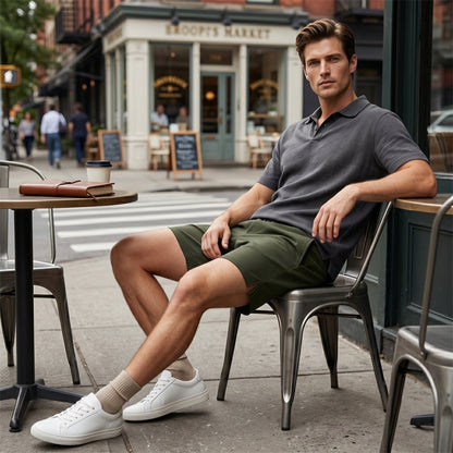 🩳 LIMITED-TIME 49% OFF! ✨ Men's Casual Outdoor Shorts – Drawstring, Quick-Dry, Comfortable 🍁