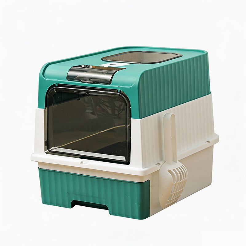 💥 49% OFF FLASH SALE! Foldable Drawer-Style Cat Litter Box – Space-Saving & Easy-Clean 🐱🧺 【Limited Time】