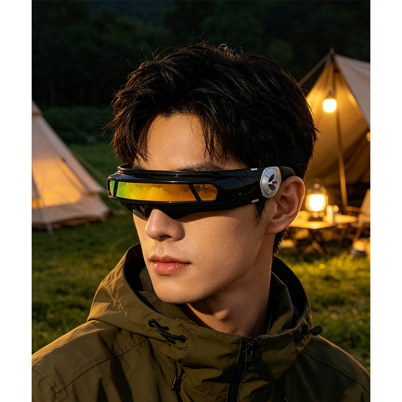 🕶️ LIMITED-TIME 43% OFF! ✨ Retro Punk Sunglasses – UV400, Irregular Shape, 4 Colors ☀️