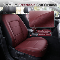🔥🎉 Breathable PU Leather Car Seat Covers – Non-Slip and Comfortable – Pay on Delivery ✅