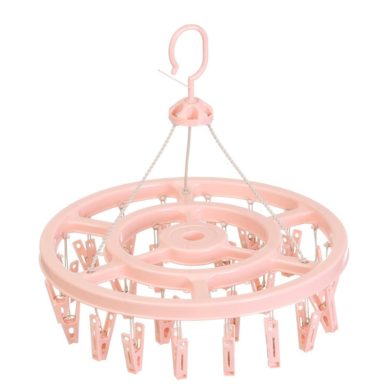 🔥While Supplies Last 49% OFF!🎉 24-Clip Windproof Laundry Hanger – Dry Smarter 🧺