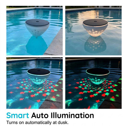 🌊🌞Summer Hot Sale-49% Off!!🌟Solar Floating Pool Light with Fish Projection