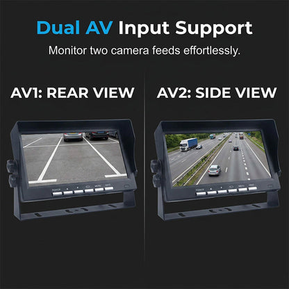 🥳50K+ SOLD!🚛📹 49% OFF! 7″ Wireless Backup Camera System – Stable 2.4G signal, 12V‑24V. Perfect for trucks & RVs. 🛡️✨