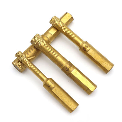 🔥2026 New Arrival ＆ Hot Sale ＆ 49％ Off🔥Porcelain Glass Ceramic Tile Dry Cut Diamond Drill Bit 6-Piece Set
