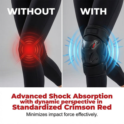 🛡️ LIMITED-TIME 49% OFF! ✨ Motorcycle Knee & Elbow Guard Set – Hard Shell, Articulated, Adjustable 🏍️