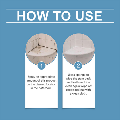 ✨ Powerful Bathroom Grime Cleaner Spray—Quickly removes grime, safe and effective! ✨