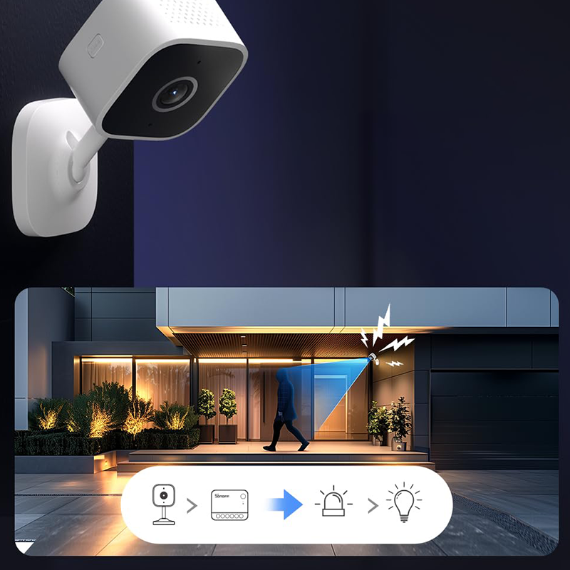 📹 Smart Night Vision WiFi Security Camera 🌙🛡️– 1080P HD, AI Human Detection & Two-Way Audio