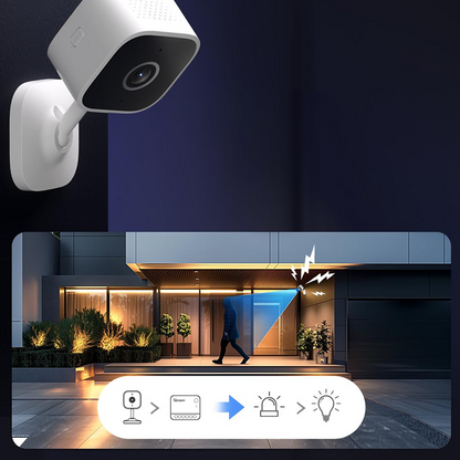 📹 Smart Night Vision WiFi Security Camera 🌙🛡️– 1080P HD, AI Human Detection & Two-Way Audio