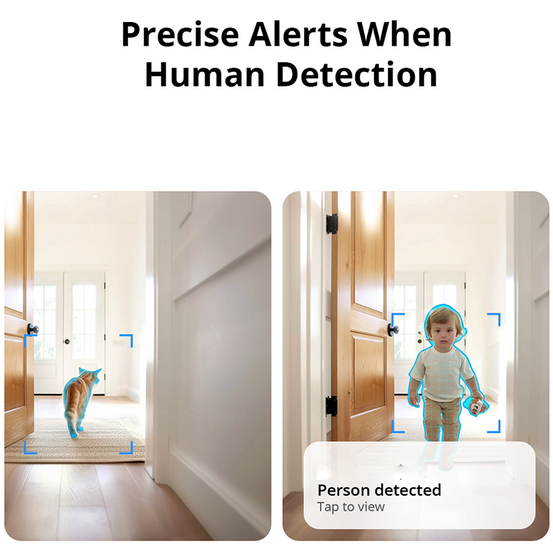 📹 Smart Night Vision WiFi Security Camera 🌙🛡️– 1080P HD, AI Human Detection & Two-Way Audio